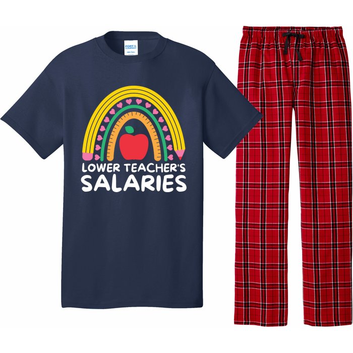 Lower Teacher's Salaries Pajama Set