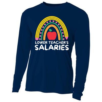 Lower Teacher's Salaries Cooling Performance Long Sleeve Crew