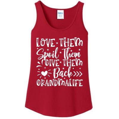 Love Them Spoil Them Give Them Back Ladies Essential Tank