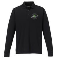 Let The Shenanigans Begin Funny Clovers St Patrick's Day Performance Long Sleeve Polo