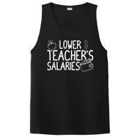 Lower Teacher Salaries Lower Teachers Salaries PosiCharge Competitor Tank