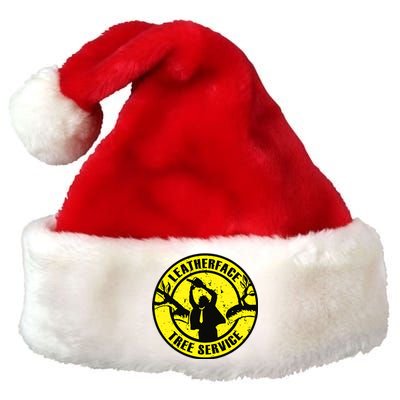 Leatherface Tree Service Premium Christmas Santa Hat