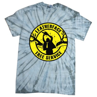 Leatherface Tree Service Tie-Dye T-Shirt