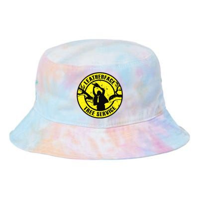 Leatherface Tree Service Tie Dye Newport Bucket Hat