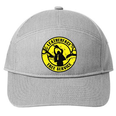 Leatherface Tree Service 7-Panel Snapback Hat