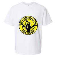Leatherface Tree Service Sueded Cloud Jersey T-Shirt