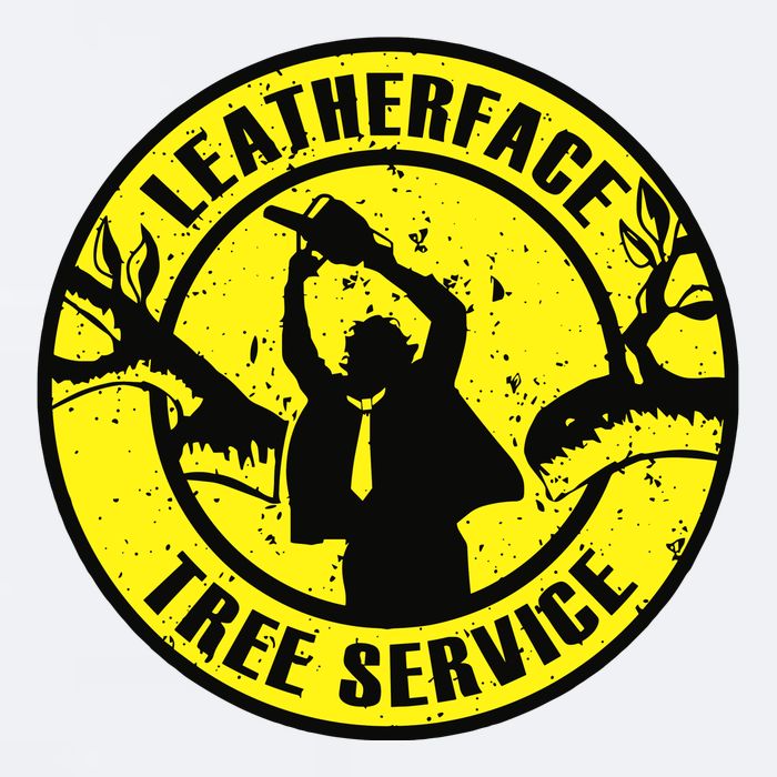 Leatherface Tree Service Sueded Cloud Jersey T-Shirt