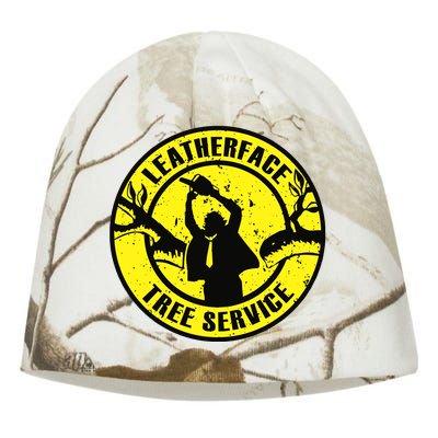 Leatherface Tree Service Kati - Camo Knit Beanie