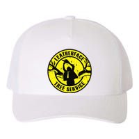 Leatherface Tree Service Yupoong Adult 5-Panel Trucker Hat