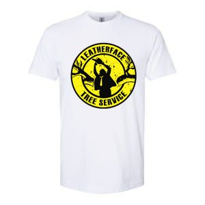 Leatherface Tree Service Softstyle CVC T-Shirt