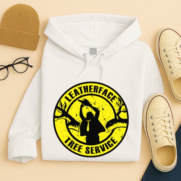 Leatherface Tree Service Hoodie