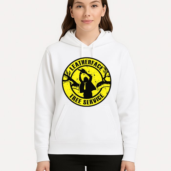 Leatherface Tree Service Hoodie