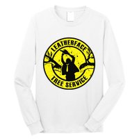 Leatherface Tree Service Long Sleeve Shirt