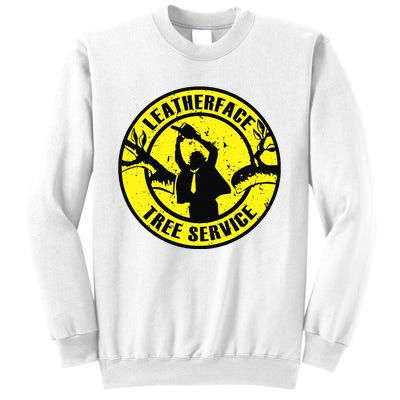 Leatherface Tree Service Sweatshirt