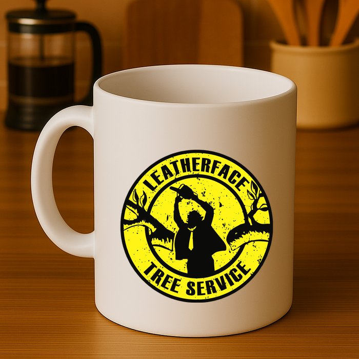 Leatherface Tree Service Mug