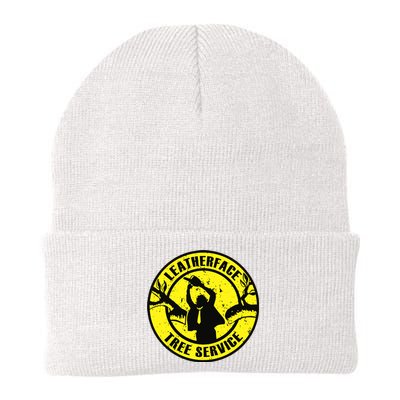 Leatherface Tree Service Knit Cap Winter Beanie