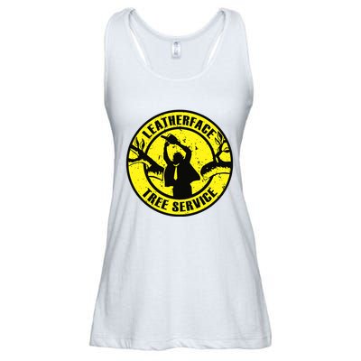 Leatherface Tree Service Ladies Essential Flowy Tank