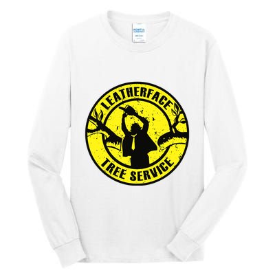 Leatherface Tree Service Tall Long Sleeve T-Shirt