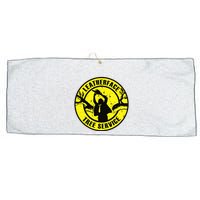 Leatherface Tree Service Large Microfiber Waffle Golf Towel