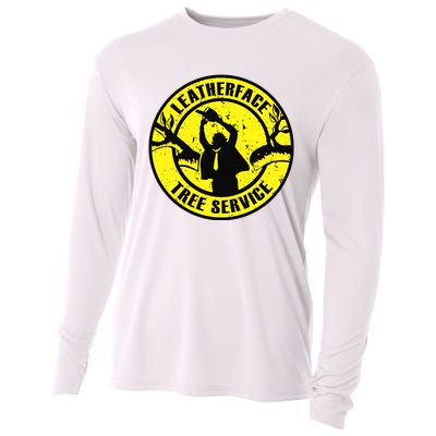 Leatherface Tree Service Cooling Performance Long Sleeve Crew