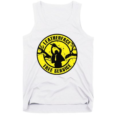 Leatherface Tree Service Tank Top