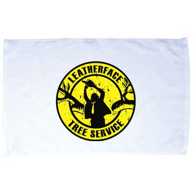 Leatherface Tree Service Microfiber Hand Towel