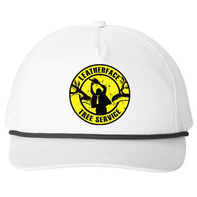 Leatherface Tree Service Snapback Five-Panel Rope Hat