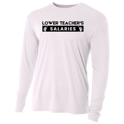 Lower Teacher's Salaries Cooling Performance Long Sleeve Crew