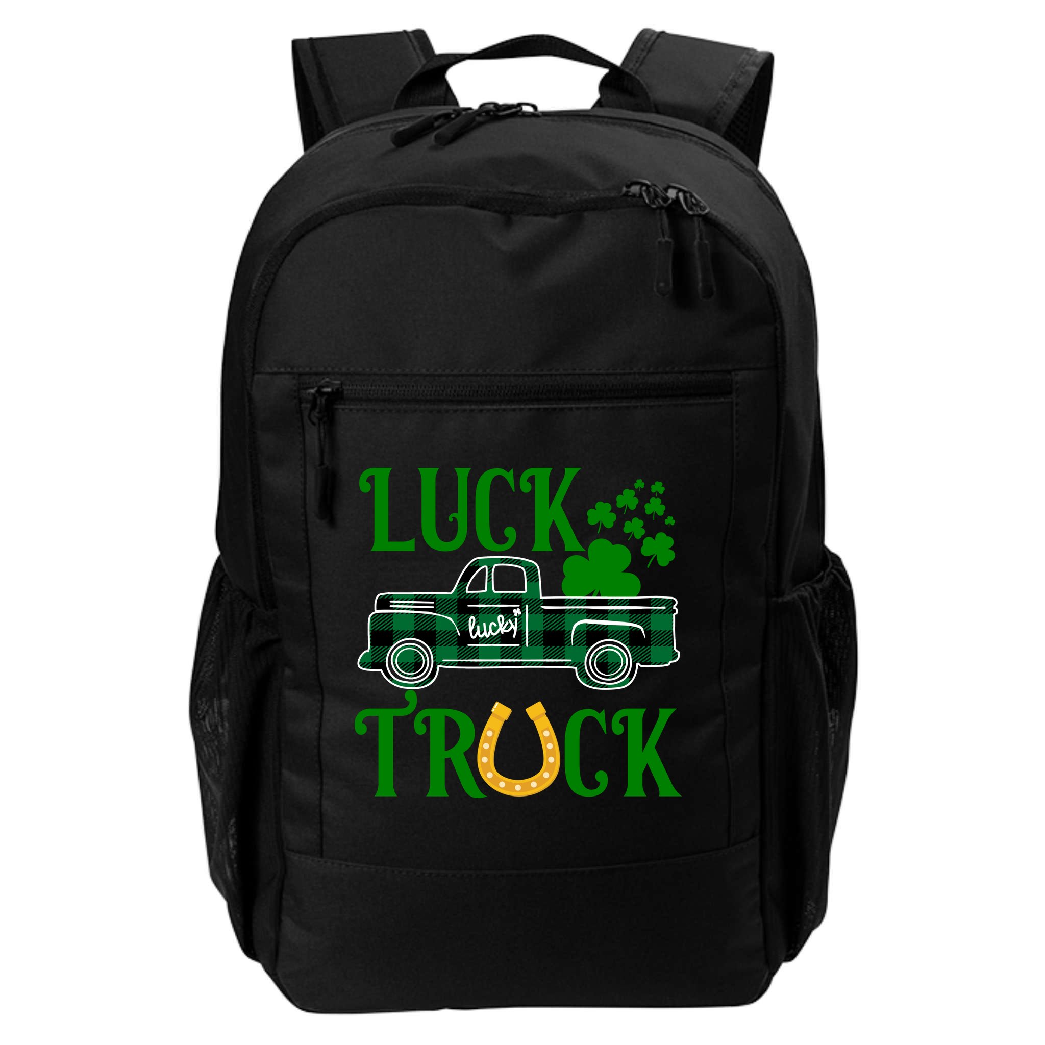 Luck Truck St Patrick's Day Festive Backpack