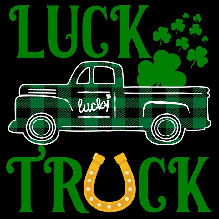 Luck Truck St Patrick's Day Festive Backpack