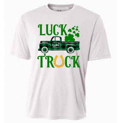 Luck Truck St Patrick's Day Festive Cooling Performance Crew T-Shirt