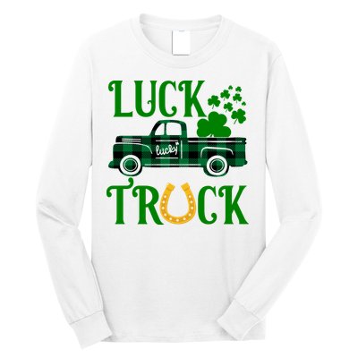 Luck Truck St Patrick's Day Festive Long Sleeve Shirt