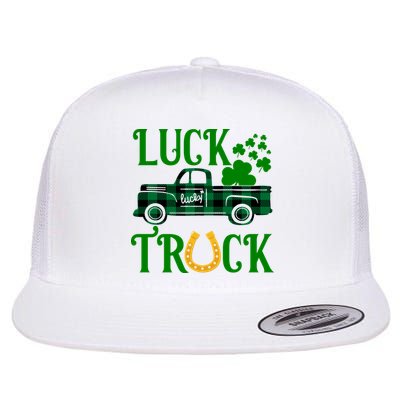 Luck Truck St Patrick's Day Festive Flatbill Hat
