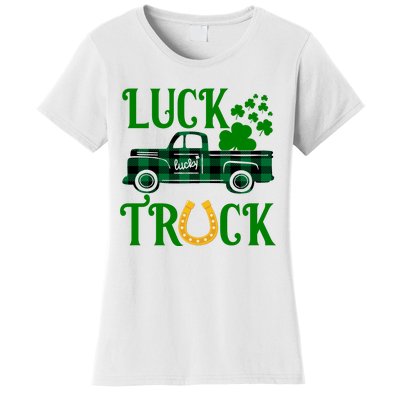 Luck Truck St Patrick's Day Festive Women's T-Shirt