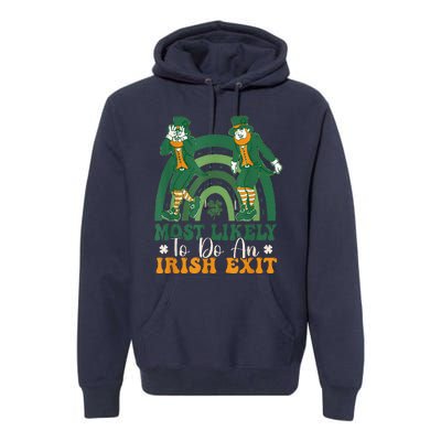 Let The Shenanigans Begin St Patricks Day Tie Dye Style Premium Hoodie