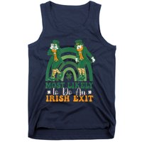 Let The Shenanigans Begin St Patricks Day Tie Dye Style Tank Top