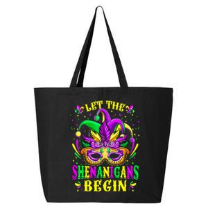 Let The Shenanigans Begin Mardi Gras 25L Jumbo Tote