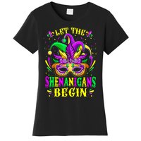 Let The Shenanigans Begin Mardi Gras Women's T-Shirt