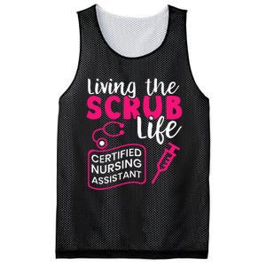 Living The Scrubs Life Certified Nursing Assistant CNA Mesh Reversible Basketball Jersey Tank