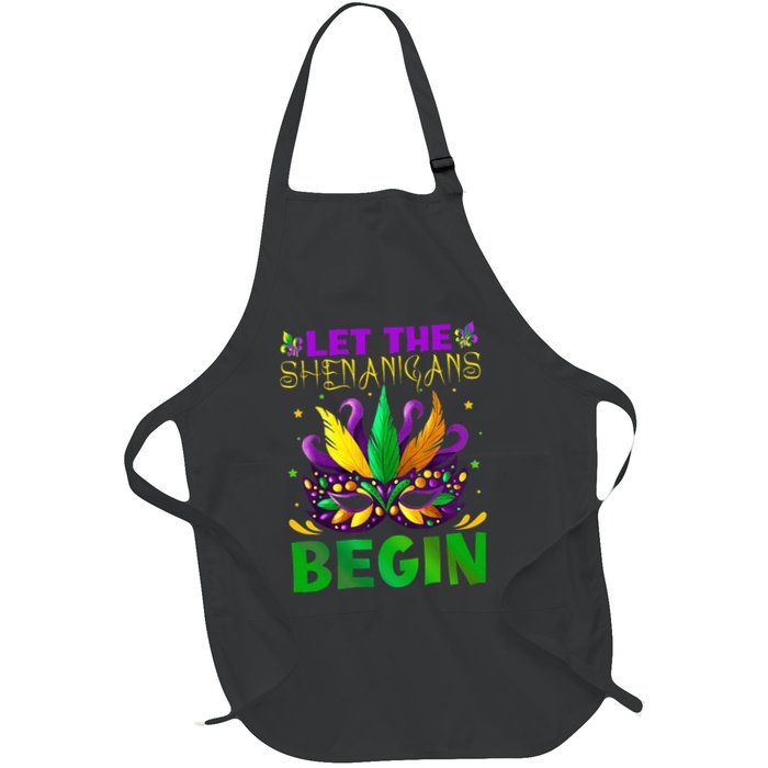 Let The Shenanigans Begin Mardi Gras Apron