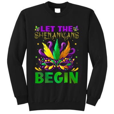 Let The Shenanigans Begin Mardi Gras Sweatshirt