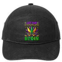 Let The Shenanigans Begin Mardi Gras 7-Panel Snapback Hat