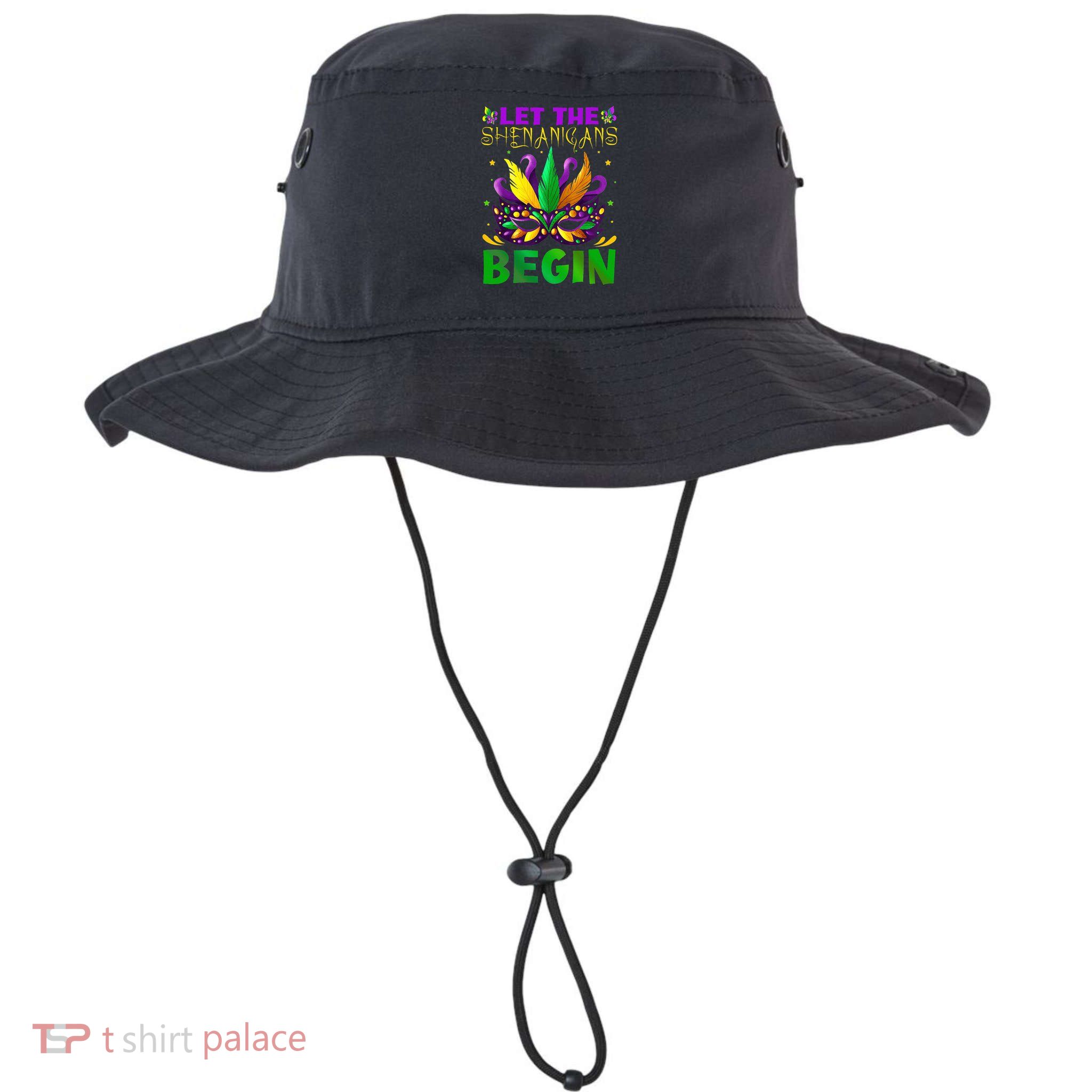 Let The Shenanigans Begin Mardi Gras Bucket Hat