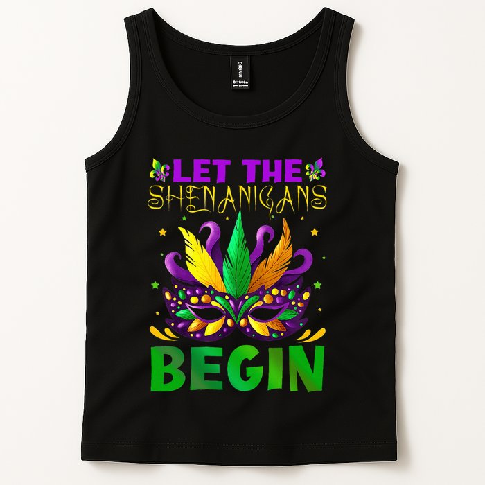 Let The Shenanigans Begin Mardi Gras Tank Top