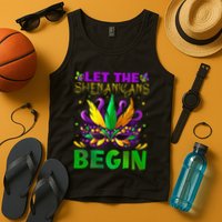 Let The Shenanigans Begin Mardi Gras Tank Top