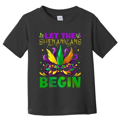 Let The Shenanigans Begin Mardi Gras Toddler T-Shirt