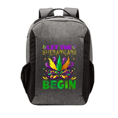 Let The Shenanigans Begin Mardi Gras Vector Backpack