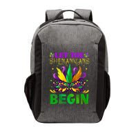 Let The Shenanigans Begin Mardi Gras Vector Backpack