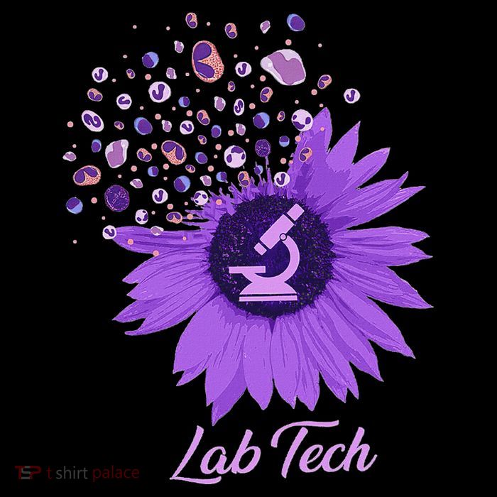 Lab Tech Sunflower Med Tech Funny Medical Technician Lab Mousepad