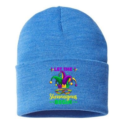 Let The Shenanigans Begin Mardi Gras Gift Meaningful Gift Sustainable Knit Beanie